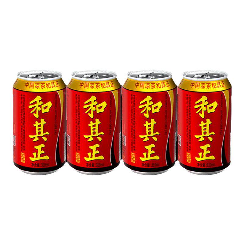 和其正凉茶310ml*6罐多规格尝鲜
