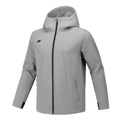 Skechers斯凯奇男士秋冬防风保暖上衣梭织连帽外套 P126M028/028Q