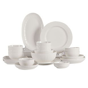 碗餐具陶瓷碗饭碗汤碗面碗碗具碗家用碗盘套装家用大碗陶瓷盘子碟