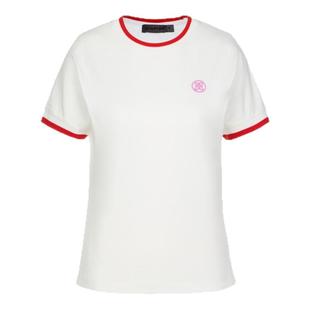 G/FORE吉福官方春夏女士高尔夫服装CREWNECK ROUND短袖T恤