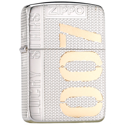 zippo正品打火机满天星007