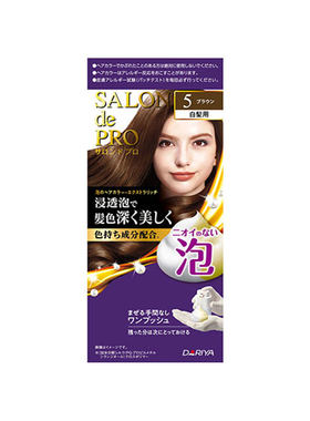 日本塔丽雅白发泡沫染剂植物配方