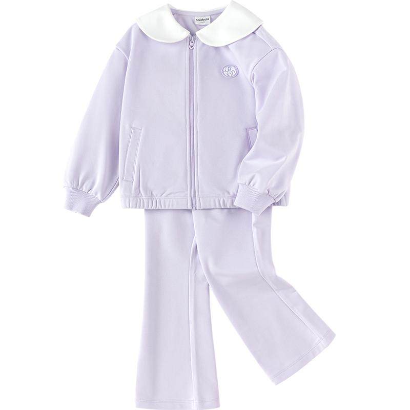 巴拉巴拉套装女童针织两件套户外