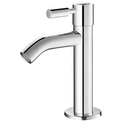 恒洁单孔单冷洗手盆水龙头全铜