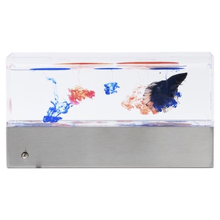 非必要不合作&许晓东 烟花桌面氛围斗鱼水气缸 亚克力电气灯夜灯