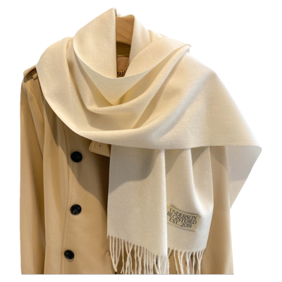 韩系简约围巾冬季时尚洋气披肩