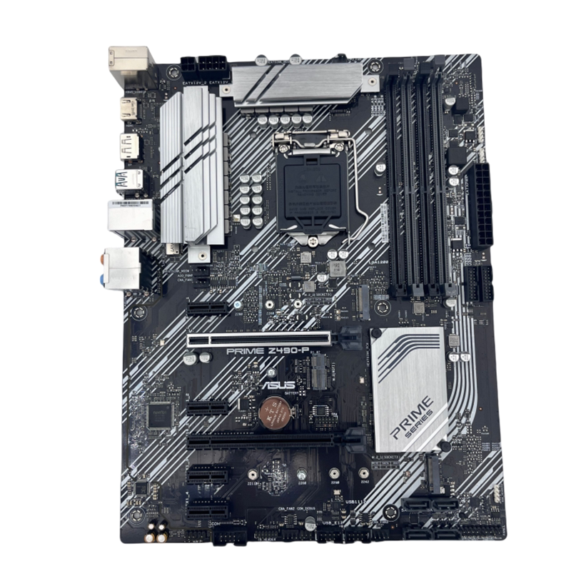 99新华硕Z490 Z590-P/V台式电脑主板DDR4 I9级ATX超频大板1200针