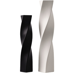 高颜值现代简约陶瓷花瓶北欧ins居家玄关酒店样板间民宿台面装饰