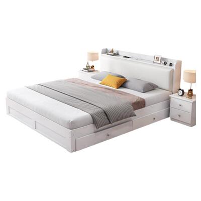 实木床工厂直销1.5米单人床