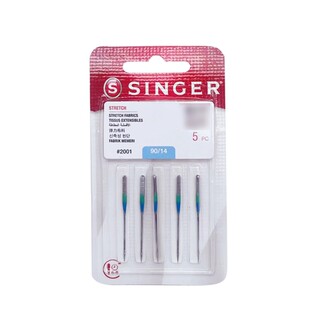 胜家缝纫机针弹力面料针10/12/18/21号2045巴西原装进口家用配件