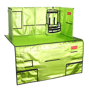 狂野EFCAT猫赛展览美容台化妆背景板奖花美容桌布美容包定制颜色