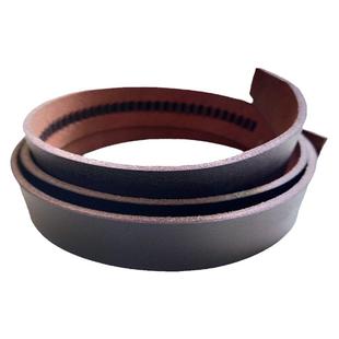 针扣打孔打眼不带扣无头光皮带条宽加长裤腰带男士真皮纯牛皮老人