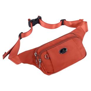 多层腰包女2025新款运动胸包手机小背包牛津布单肩斜挎包帆布包包