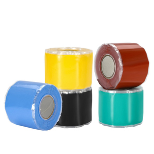 硅橡胶自粘带高压绝缘胶带10/30kv硅胶缠绕带电工冷缩胶布自融带