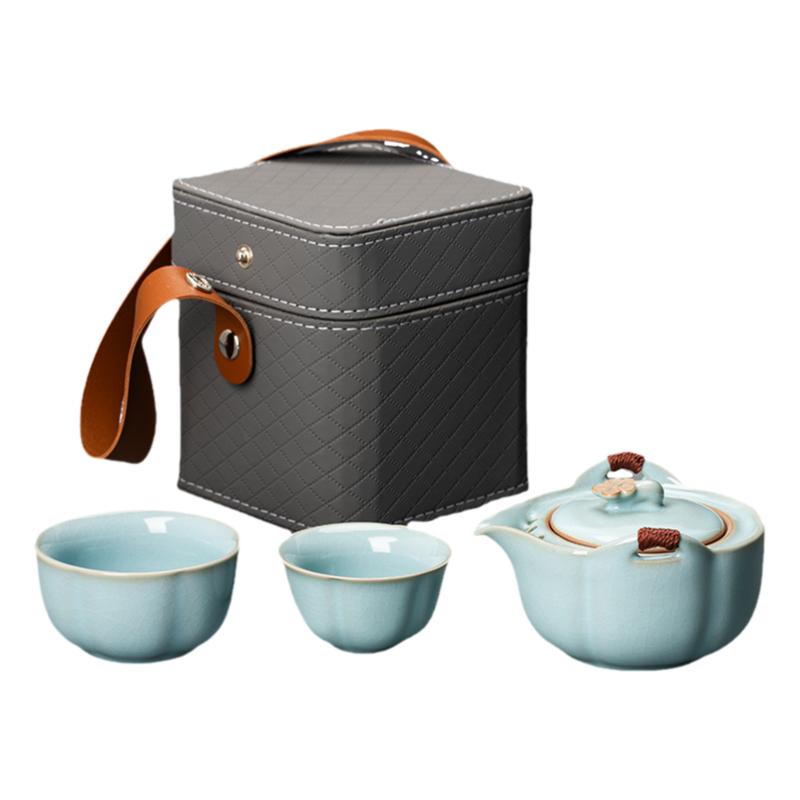 便携式旅行茶具一壶二杯泡茶壶
