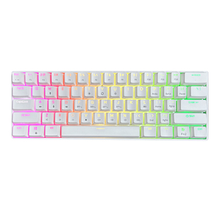 玩键G65磁轴键盘有线连接客制化机械68键轻巧配列电竞游戏键盘