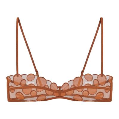 HER SENSES/何识独白系列圆点刺绣工艺抹胸文胸B148