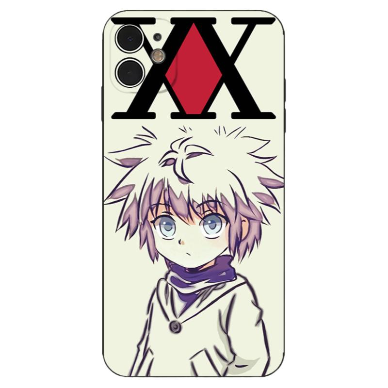 原创全职猎人可爱小奇犽14适用iPhone16动漫11/12/13苹果15ProMax硅胶手机壳华为OPPO小米VIVO安卓保护壳