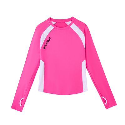 秋冬新款长袖运动服女上衣T恤