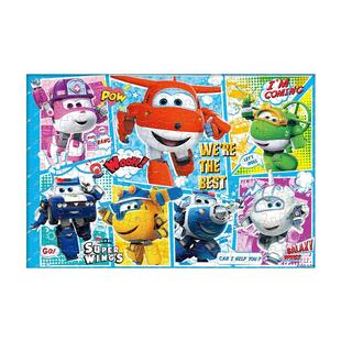 超级飞侠纸盒拼图6岁以上儿童益智玩具卡通动漫100片拼图