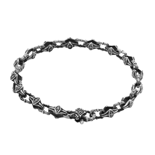 ROCKRIDE 重生神眸链界手链 新款高级男独特复古925银