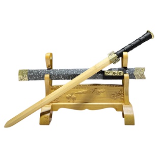 清允同款竹木刀剑长短带鞘汉剑汉服镇宅武术cos表演道具未开刃