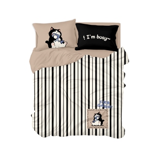 卡布奇喵不粘猫毛四件套专业级防粘毛不沾猫毛床单床笠四件套