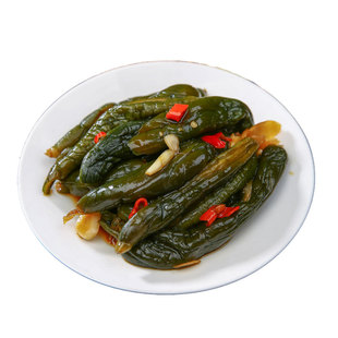 延边延吉 韩食府朝鲜族美食 地窖酸甜小黄瓜泡菜咸菜清脆爽口