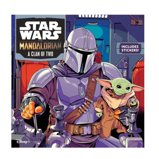 现货【外图原版】星球大战 英文原版 Star Wars: The Mandalorian: A Clan of Two 星球大战:曼达洛人 《曼达洛人》青少年小说