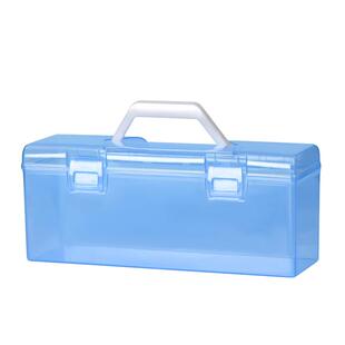 毛笔收纳盒书法专用包小学生三年级多功能大号三层毛笔书法收纳箱手提盒子套装便携国画颜料透明实用初学者用