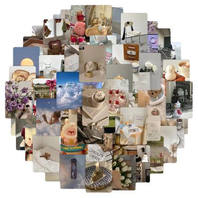 56张方形INS风手机个性防水贴纸