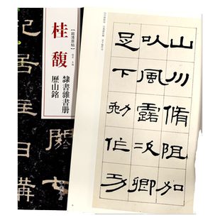 清代隶书名家经典 桂馥隶书杂书册历山铭毛笔软笔隶书临摹字帖附繁体旁注高清放大墨迹本 赵宏 主编 中国书店