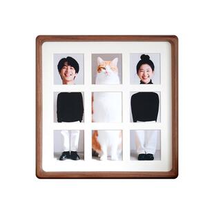 创意实木相框摆台定制diy打印照片趣味照片合集加冲洗高级感挂墙