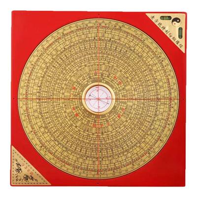 专业香港老字号8寸罗盘三元三合综合罗盘风水盘纯铜罗经仪高精度