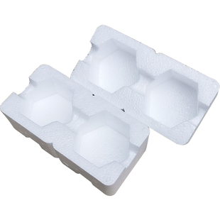 六棱角玻璃瓶泡沫包装盒辣椒酱蜂蜜快递专用打包箱防摔撞碎保护套