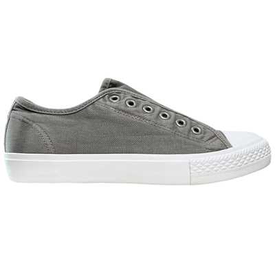 Dreams圆头一脚蹬懒人帆布鞋