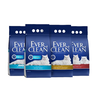 铂钻进口猫砂除臭低尘抑菌膨润土猫砂活性炭矿砂4.2kg*4袋