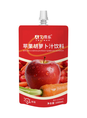 艾璞乐苹果胡萝卜新鲜萃取果蔬汁