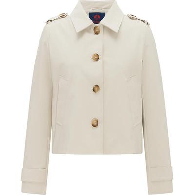 意大利小帆船短款风衣女