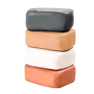 石塑粘土diy材料包套装工具玩具模具黏土儿童手工免烧亮油泥塑彩泥橡皮泥万能可塑轻粘土软陶土陶泥免烤白色