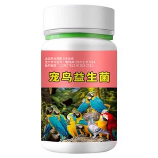 鸟类专用活性益生菌牡丹玄凤鹦鹉鸟用益生菌肠道菌群紊乱消化不良