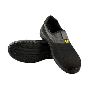 劳保鞋轻便透气四季通用男款钢头防砸防刺穿防静电一脚蹬安全鞋