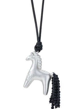 【新品】马上有钱吊坠毛衣链项链女款配饰品高级感轻奢小众首饰