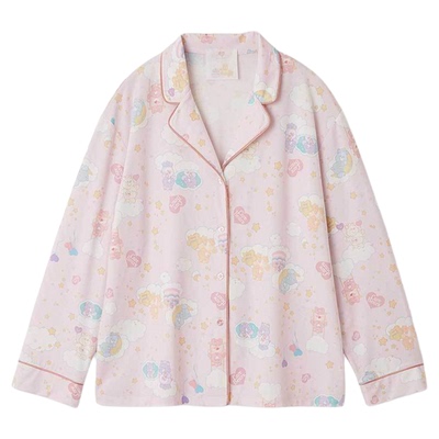 SNIDEL HOME2025秋冬新品Care Bears联名图案印花睡衣SHCT254088