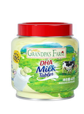 爷爷的农场DHA高钙奶片