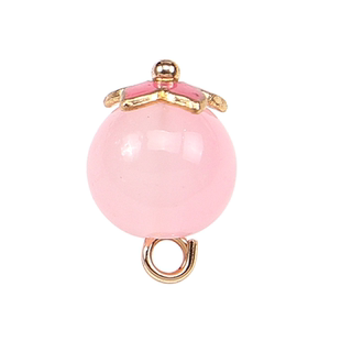 新中式仿玉石扁珠纽扣旗袍盘扣汉服唐装扣子中国风压襟装饰吊坠扣