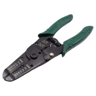 SATA世达工具带刃口剥线钳子91201多功能6寸 91202 剥电缆剥皮7寸