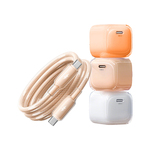 第一卫适用苹果17充电器45w氮化镓头iPhone16promax新款40W动态低温快充套装typec冰透数据线手机30w正15插头