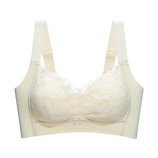 内衣女大胸显小收副乳防下垂全罩杯薄款聚拢显瘦文胸性感蕾丝胸罩