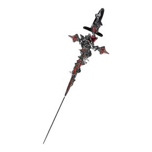 MASW麻秀原创设计荆棘系列潮酷十字架穿刺耳针小众暗黑辣妹耳饰新